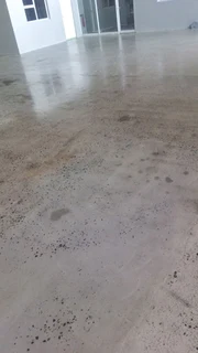 Grinding and polishing of floors