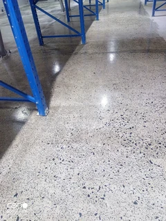Grinding and polishing of floors