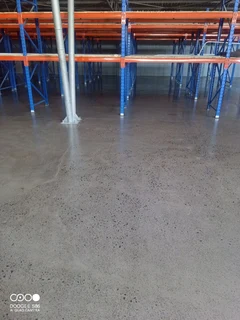 Grinding and polishing of floors
