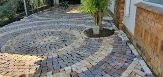 Cheap half brick paving
