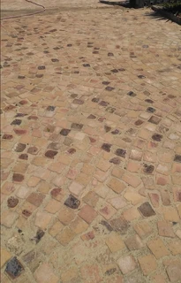 Cheap and affordable half brick paving