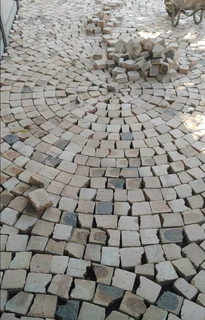 Cheap half brick paving