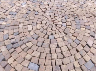 Cheap half brick paving