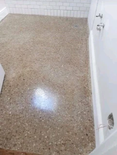 Grinding and polishing of floors
