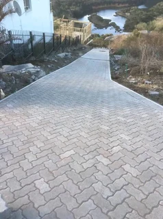 Cheaper cement bond paving