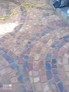 Cheaper half brick paving