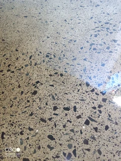Grinding and polishing of floors