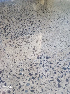Grinding and polishing of floors