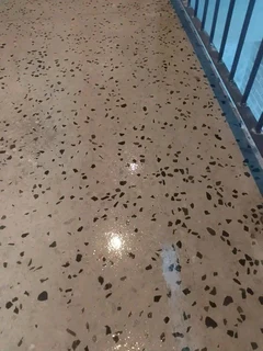 Grinding and polishing of floors