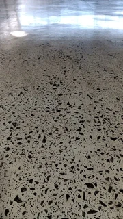 Grinding and polishing of floors