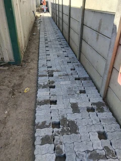Affordable interlocking paving