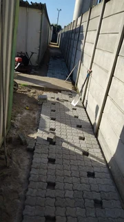 Affordable interlocking paving