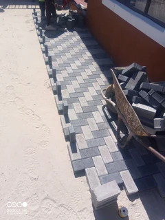 Cheap cement bond paving