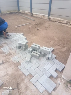 Affordable cement bond paving