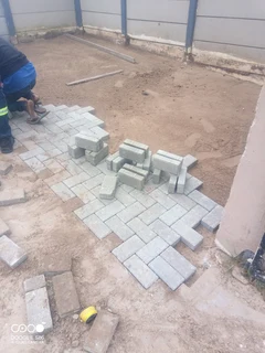 Affordable cement bond paving