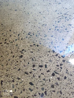 Grinding and polishing of floors
