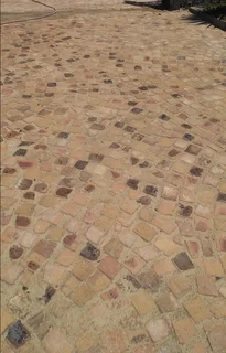 Half brick professional pavers