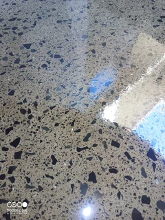 Grinding and polishing of floors