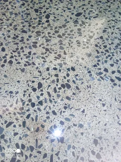 Grinding and polishing of floors
