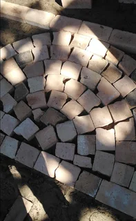 Half brick professional pavers