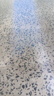 Grinding and polishing of floors