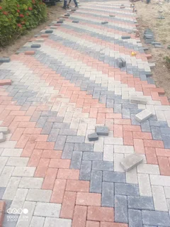 Affordable cement bond paving