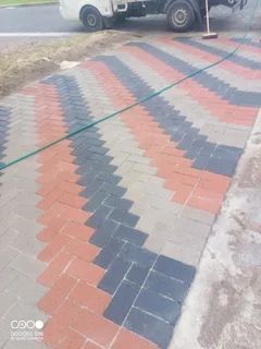 Affordable cement bond paving