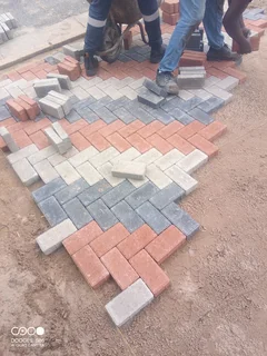 Affordable cement bond paving