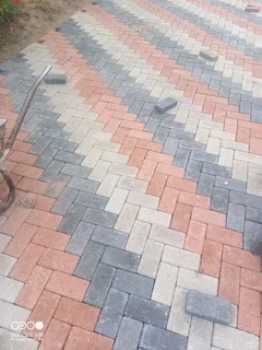 Affordable cement bond paving