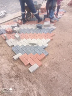 Affordable cement bond paving