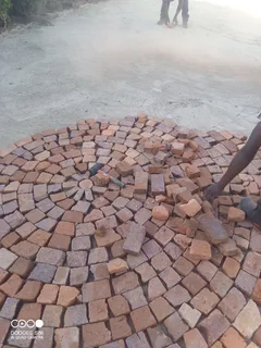 Half Brick professional pavers