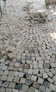 Cheapest half brick paving