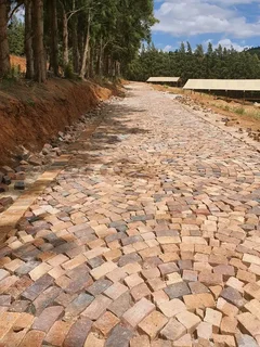 Affordable Half Brick Paving