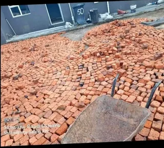 Affordable Half Brick Paving