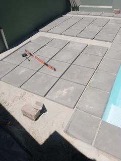 Affordable slabs pavers installation