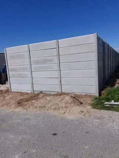 Cheap Vibracrete walls installation