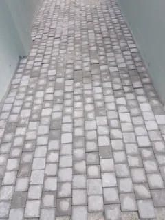 Cheap cobbles and slabs installation
