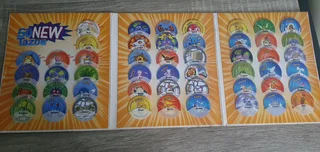 Pokemon Tazos set 2