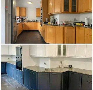 Kitchen cupboards Spray Painter available