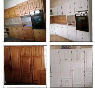 Kitchen cupboards Spray Painter available