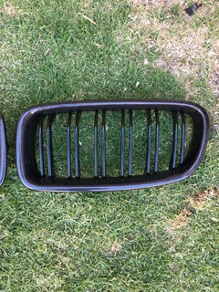 BMW F30 (3 Series) Mirror Covers &amp; Grill Carbon Fibre
