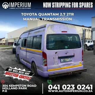 Now Stripping For Spares