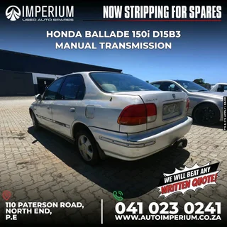 Now Stripping For Spares