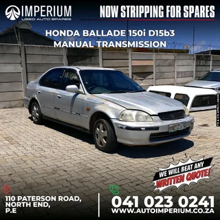 Now Stripping For Spares