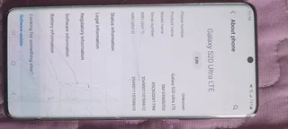 Samsung Galaxy S20 Ultra LTE