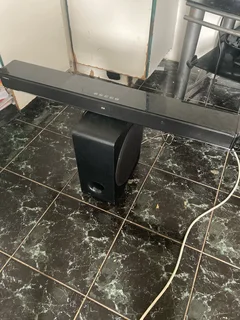 OMEGA soundbar and subwoofer