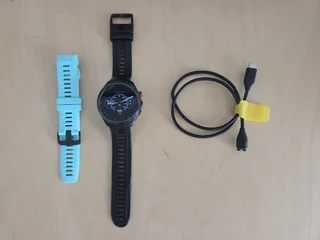 Garmin Approach S70 - 47 mm Black Ceramic Bezel with Black Silicone Band