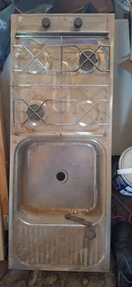 Caravan sink and gas stove