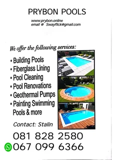 Pool construction and maintenance service