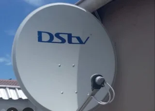 Satellite dish and decoder